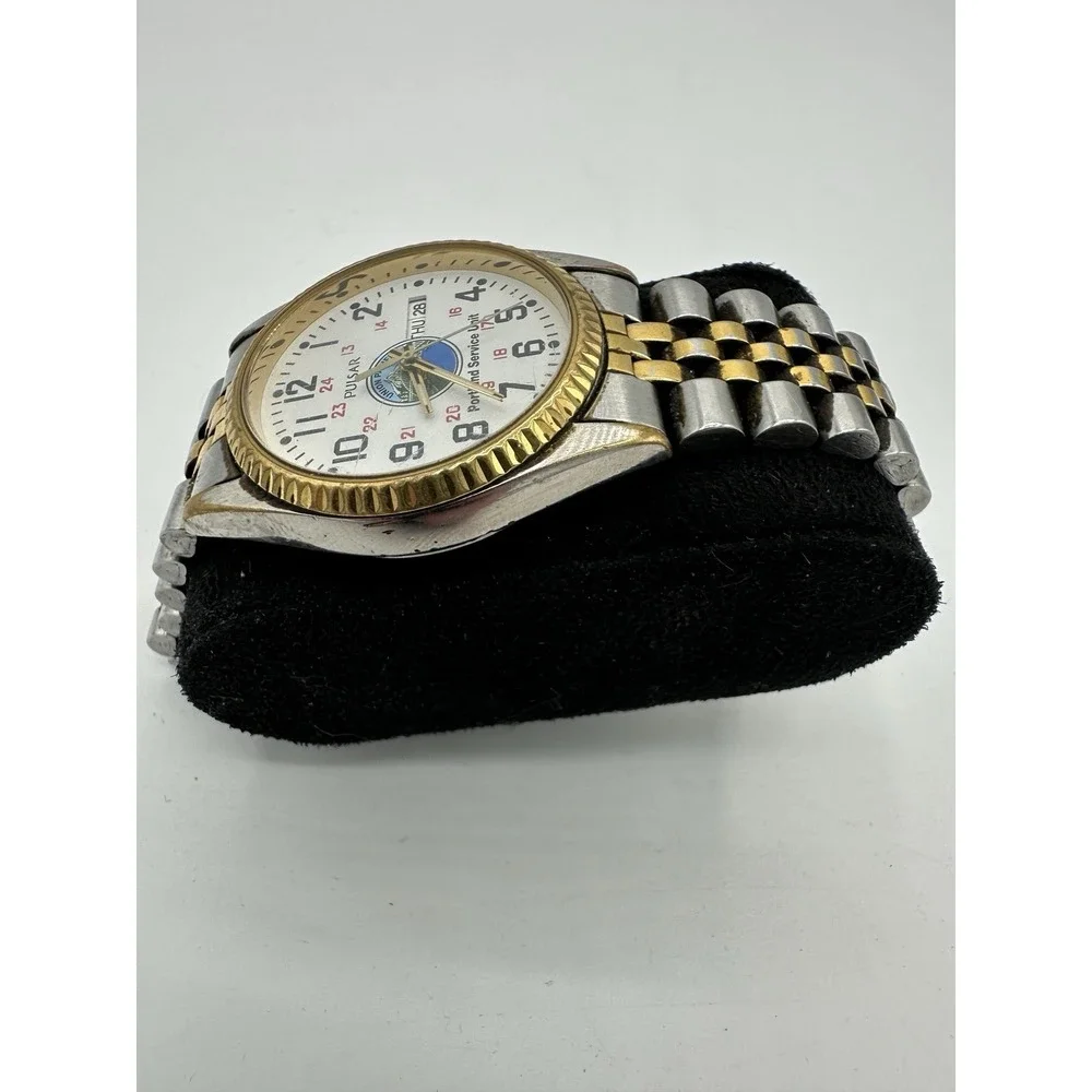 Vintage Pulsar Union Pacific Portland Service Unit Watch V733-X066 Quartz
